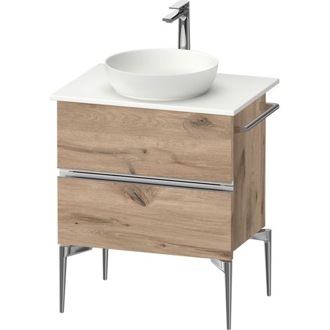 Duravit Sivida Konsolenwaschtischunterbau, 2 Schubkästen, (1/4)