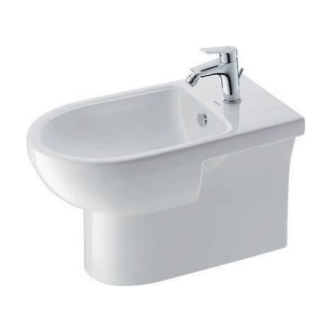 Duravit No.1 Standbidet, mit Überlauf, 1 Hahnloch, 365x650mm, (1/5)