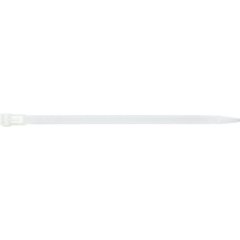 Kabelbinder lösbar 100 Stück 360 x 7,5 mm natur (1/3)