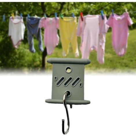 Ganchos para toldo de autocaravana: juego de 12 ganchos metálicos multifuncionales para ropa, lámparas y accesorios.