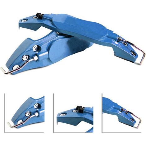 Schutzgehäuse für Bremssättel aus hochfester Aluminiumlegierung, universell, mittlere Größe, blau, für Autos (1/5)