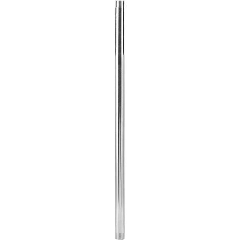 Raccords d'adaptateur de mamelon de tuyau de filetage mle en acier inoxydable accessoire de système de plomberie 50cmG1/2 tige d'extension de filetage mle 50cm (1/5)