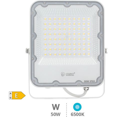 Proyector aluminio LED 50W 6500K IP65 Blanco (1/5)