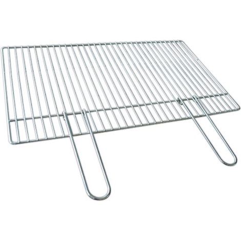 CHROMSTAHLGITTER FÜR BETONGRILL 67X40