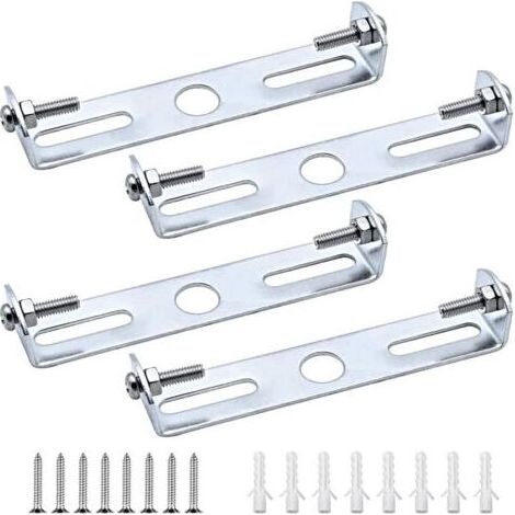 Kaelt - 4 Pièces Plaque de Suspension pour Plafonnier 90mm pour Plaque de Montage Cache Base Monture pour Suspension Lustre Plafonnier Décoration de Plafond [Classe énergétique A+++] (1/5)