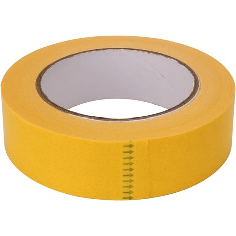 TrendLine Kreppband 30 mm x 50 m gelb
