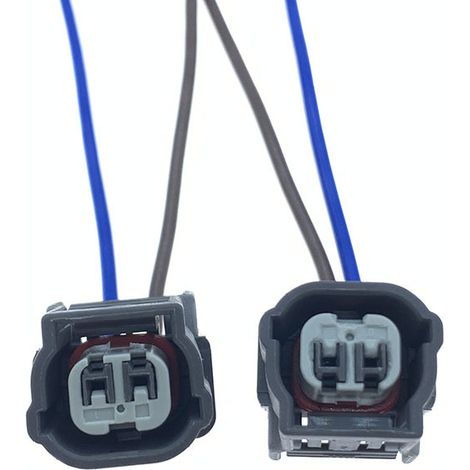 Compatible with Honda Fit, XRV, Civic, City, Vezel, Crider, Accord, CR-V, parking light socket, small light and turn signal connector -- JB2140-2P