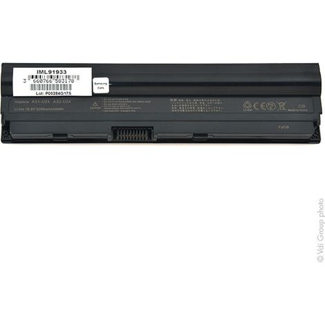 NX - Batterie ordinateur portable 10.8V 5200mAh - A31-U24A32-U24 (1/4)