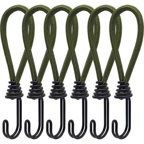 Stück Gummispanner mit Spiralhaken für Zelte, Planen, PVC-Banner, Pavillons, Trampoline, Sonnensegel (1/5)