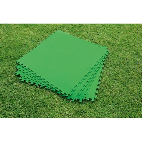 Tappeto ad incastro puzzle sotto piscina e giochi componibile e protettivo Bestway 58636