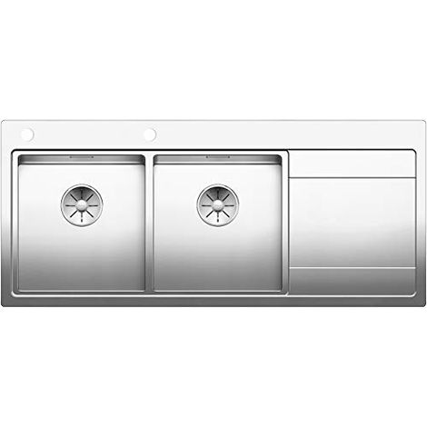 Blanco 521664 Lavello da cucina in acciaio inossidabile, 80 cm (1/4)