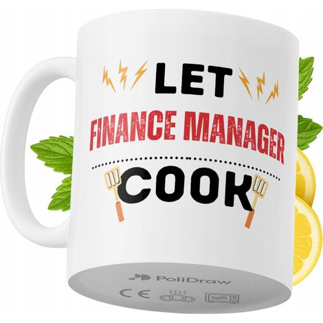 Lustige Kaffeetasse mit witzigem Textdesign für Finanzmanager – ideal für Geburtstage, Namenstage und Feiertage. Hochwertige Tasse für besondere Anlässe im Homeoffice oder Büro. Farbe: Weiß, 330 ml.