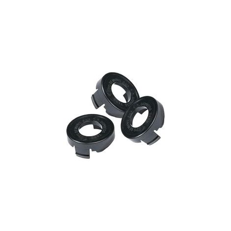 Lot de 3 capuchons de bobine pour débroussailleuse compatibles Black & Decker GL250, GL310, GL360, GLC12, BDST36 - Pièces de remplacement pratiques