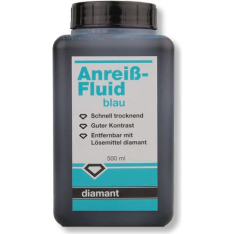 Anreißfarbe Flasche/rot 500ml