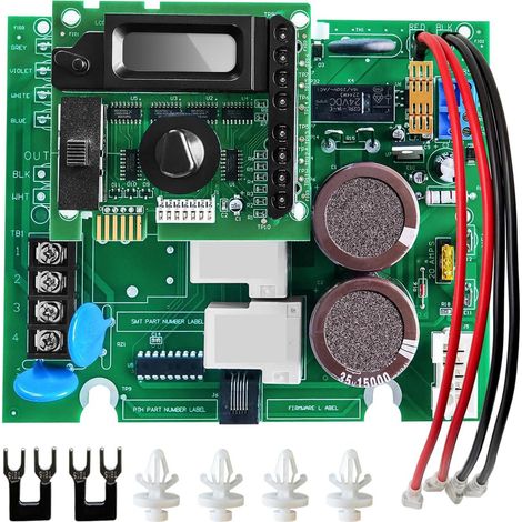 Circuit imprimé principal GLX-PCB-RITE et écran GLX-PCB-DSP de remplacement pour chlorinateur d'eau salée Hayward Goldline Aqua Rite. (1/5)