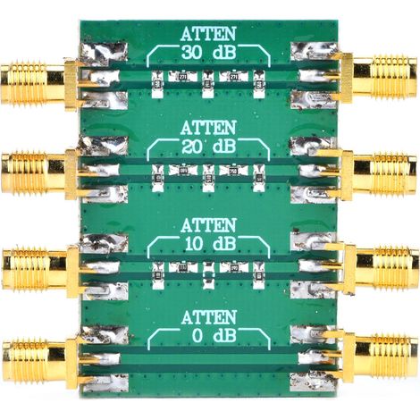 DC-4.0GHz Fixed Attenuator SMA Double Female Head Radio Frequency Attenuator 50Ω (1/5)
