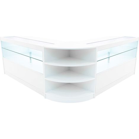 Andromeda LED Shop Counter Set LM60 & 2 x C1500 - White (1/5)