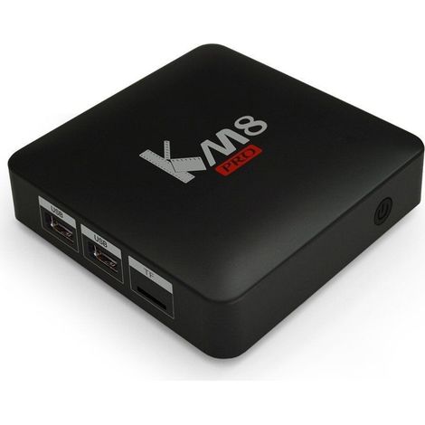 Trade Shop - WINGOGO KM8 PRO AMLOGIC S912 OTT BOX OCTA CORE ANDROID 6.0 2G+8G SMART -