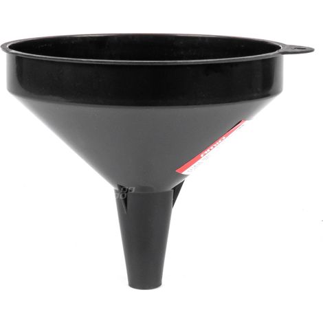 Imbuto universale in plastica nera per carburante, liquidi e acqua, 14,5 cm, amio-04045 (1/2)
