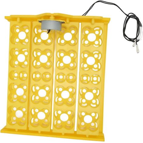 Plateau de retournement d'œufs multifonction automatique, incubateur pour 16 œufs de canard, 16 œufs de caille ou 72 œufs de caille (1/3)
