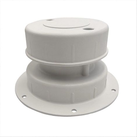 Kit de bouchon de ventilation de toit en aluminium pour caravanes, camping-cars et caravanes - Accessoires extérieurs (1 pièce) (1/5)