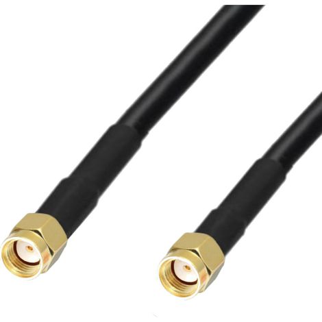 Cavo antenna con connettore SMA-RP / connettore SMA-RP RG58 3 m