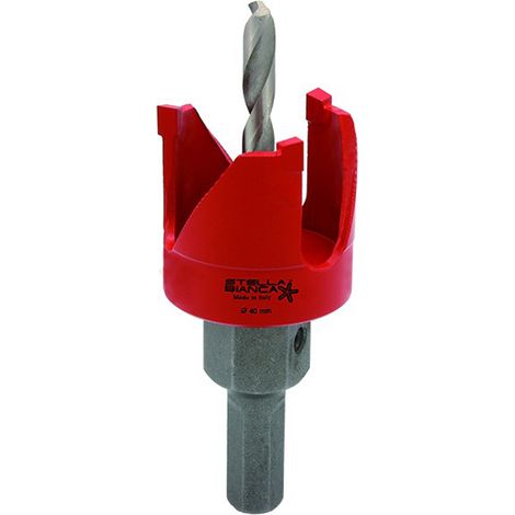 FRESE FRESA A TAZZA LEGNO PLASTICA ESAGONALE Ø22-100mm STELLA BIANCA, " 35mm "