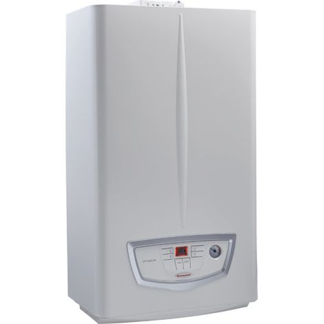 Chaudière à condensation instantanée 22,6 Kw A avec thermostat SMART hi-tech sans fil Bluetooth 44x24H79 cm Mythos Hp (1/5)