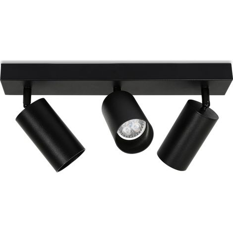 SWANEW Faretto a soffitto Bianco caldo 4w GU10 rotazione LED 230V Per il soggiorno o la cucina tre (1/5)