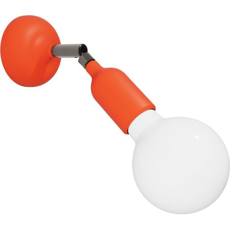 Lampada Fermaluce in silicone con snodo