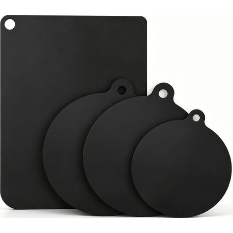4 Pièces Protection Plaque Induction, Protège Plaque Induction en Silicone, Résistant à la Chaleur Jusqu'à 260 °C, Résistants à l'huile, Faciles à Nettoyer (1/4)