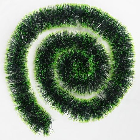 Guirlande de Noël décorative Guirlande de sapin vert artificiel comme réel Guirlande de pins pour l'extérieur et l'intérieur - Mariage de Noël, fête et couronnes - 6/12 m (6 m (1/5)