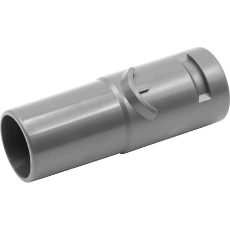 vhbw Staubsauger Adapter Markengeräte-Anschluss auf 32mm Zubehör Anschluss kompatibel mit Dyson DC31, DC25, DC27, DC28, DC32, DC29, DC26, DC30 - grau (1/2)