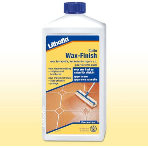 Lithofin Cotto Wax-Finish 5 L - Vitrificateur protecteur pour terre cuite (1/2)