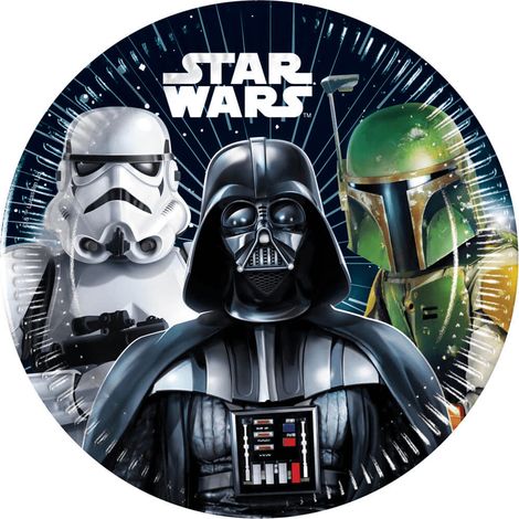 Star Wars Teller 20 cm 8 Stück. (1/3)