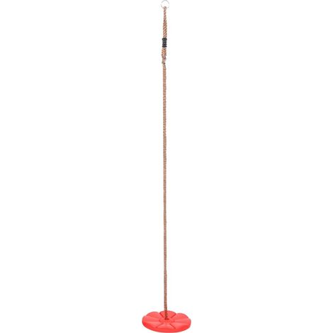 Columpio de placa rojo 200 cm vidaXL (1/4)