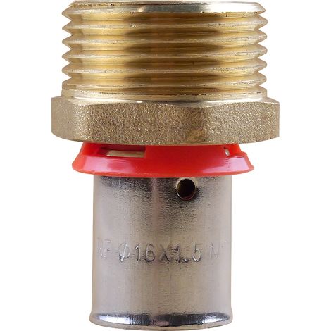 Raccord PER à sertir Ø16x1,5 - Mâle 3/4" (20/27) - IBP Bänninger