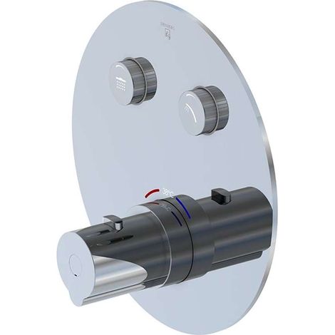 Steinberg 390 - Miscelatore termostatico ad incasso per 2 utenze, cromo 390 4321 3 (1/3)