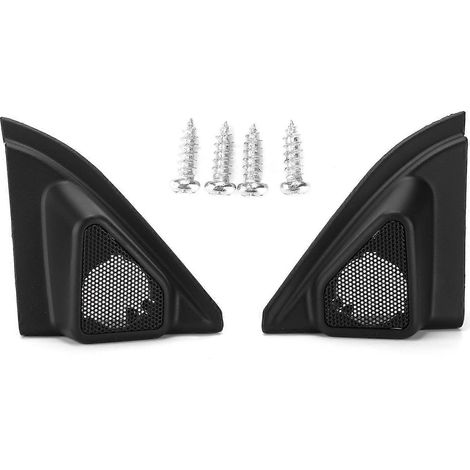 2 pièces Cache-haut-parleur tweeter de portière de voiture, garniture décorative de remplacement pour Levin/Corolla 2014-2019 (1/4)