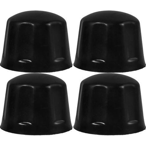 Lot De 4 Cache-Écrous De Moyeu De Roue pour VTT Et Quad Pièces De Remplacement pour Roues 110 À 250 Cm3 Protection Contre La Poussière Installation Facile (1/5)