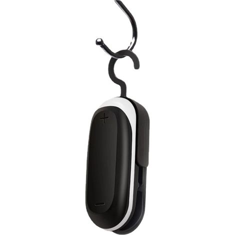 1 scelleuse sous vide portable noire, scelleuse manuelle en plastique à pression (1/5)