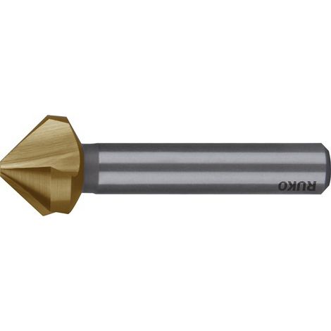 RUKO avellanador cónico y desbarbador DIN 335 Forma C 90° HSS TiN Ø 23 mm - 102122T