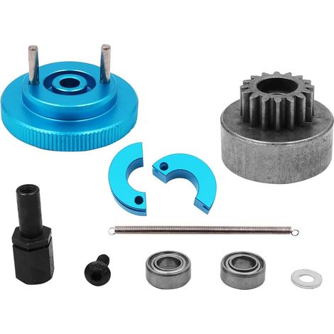 Kit de montage de volant d'inertie à 16 dents pour 94101 94105 94108 94188 – Dent unique Bleu