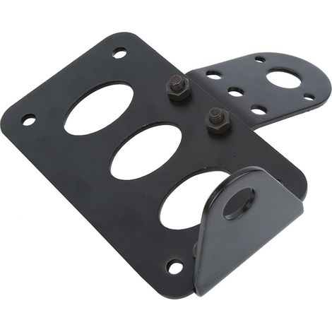 Porte-cartes pour pare-soleil de voiture, clip pour lunettes, porte-tickets de voiture, support de seuil de portière, porte-téléphone et documents, pochette de rangement, noir (1/5)