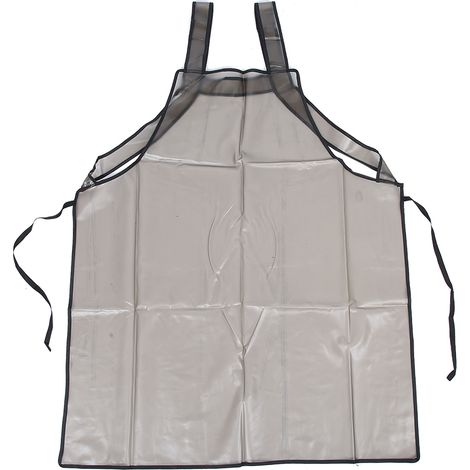 Tablier Coiffure Imperméable Cape Salon Professionnelle Noir Teinture Cheveux (1/5)
