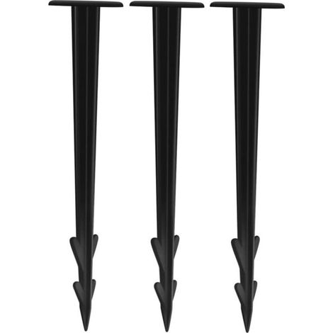 Lot de 100 Clous d'ancrage au Sol pour Tissu en Feutre (1/4)