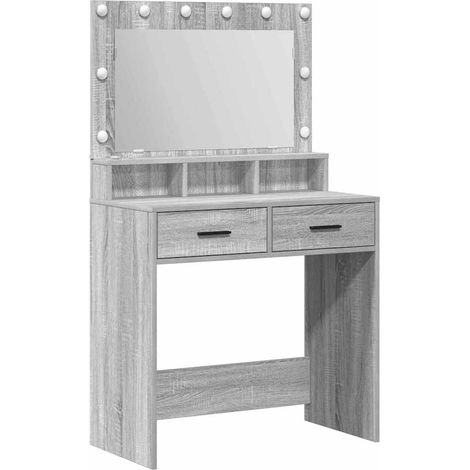 Maison Exclusive - Schminktisch Graues Sonoma 79 x 41 x 135 cm Ho