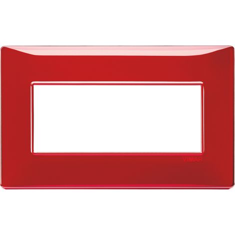 VIMAR - 14649.51 Placca 5M BS Reflex rubino