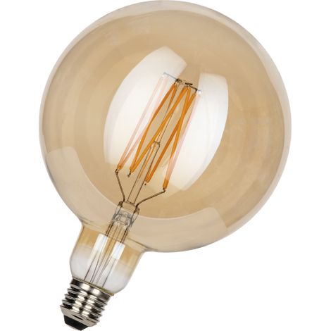 ampoule à led - bailey filament - e27 - 8w - 2200k - 720 lm - or - g150 - dimmable - bailey 144613
