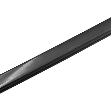 Profilo flessibile in silicone nero per LED, 16x16 mm